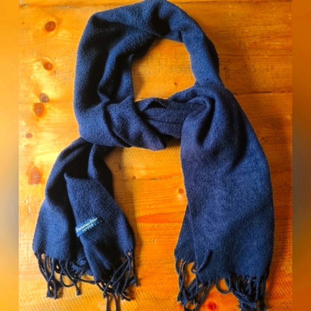 Christian Dior black Scarf